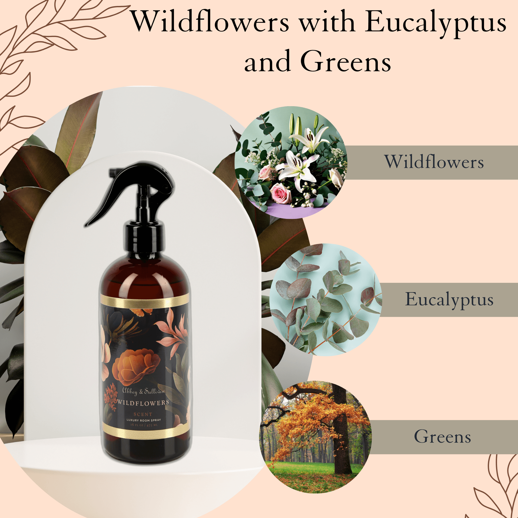 Best room sprays - Wildflowers - Abbey & Sullivan
