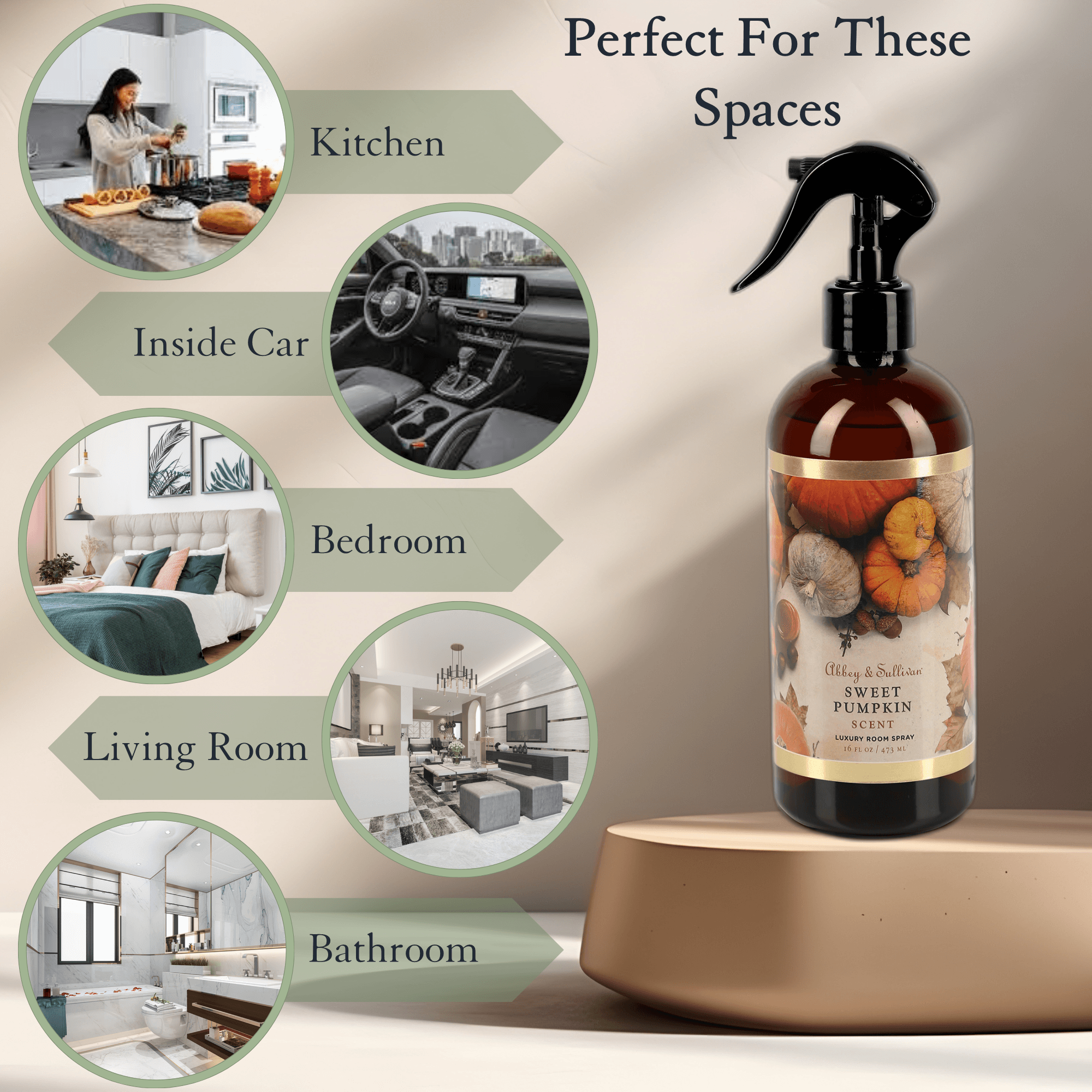 Best room sprays - Sweet Pumpkin - Abbey & Sullivan