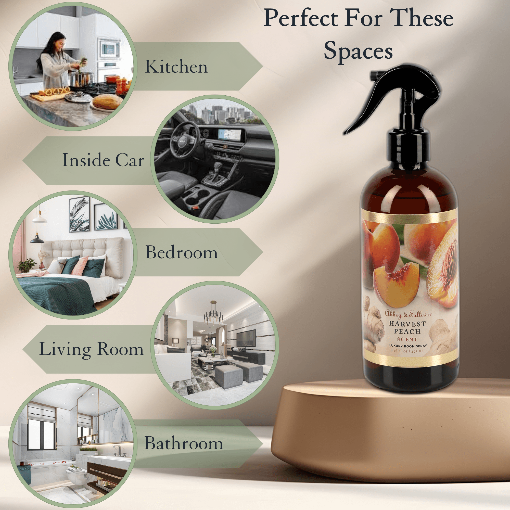 Best room sprays - Harvest Peach - Abbey & Sullivan