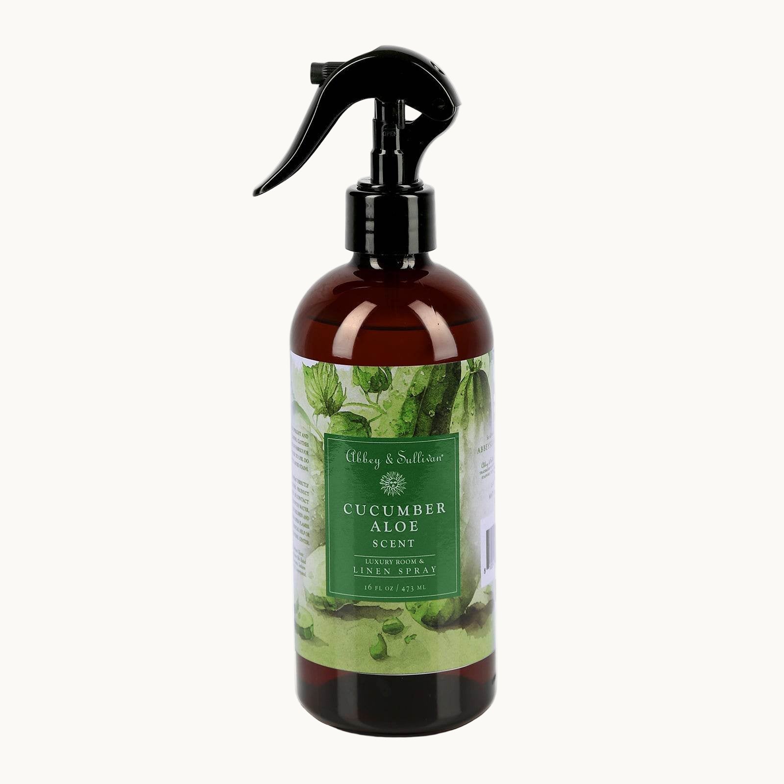 Best linen and room sprays - Cucumber Aloe - Abbey & Sullivan