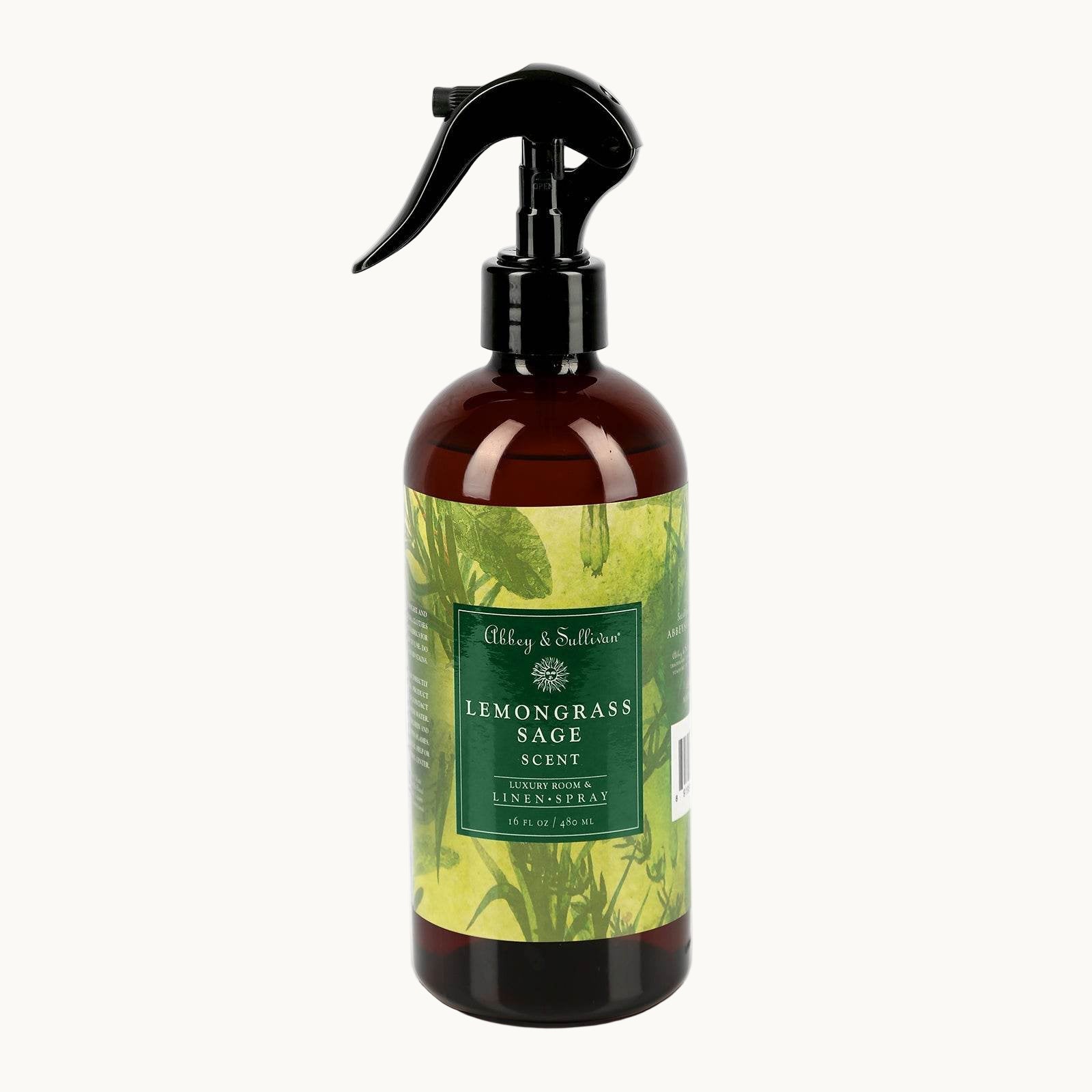 Best linen and room sprays - Lemongrass Sage - Abbey & Sullivan