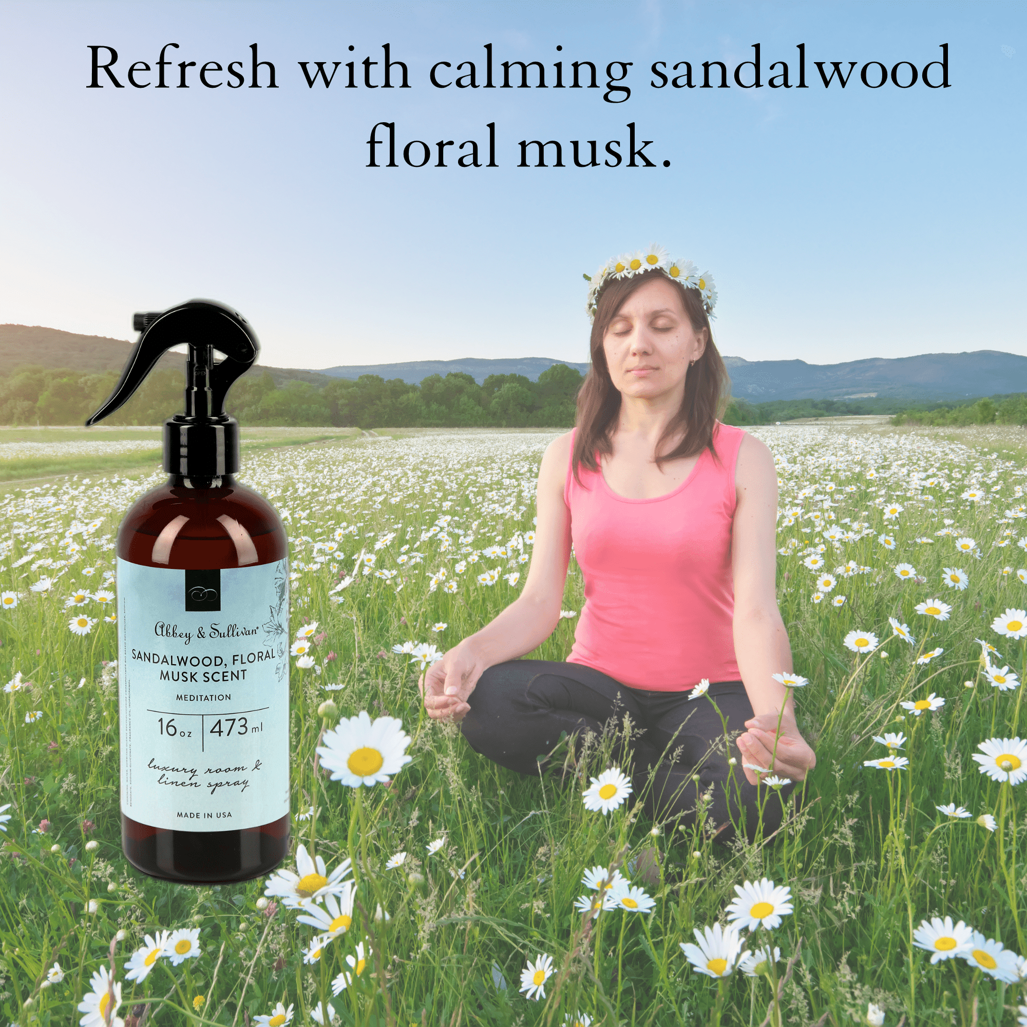 Best linen and room sprays - Meditation - Abbey & Sullivan