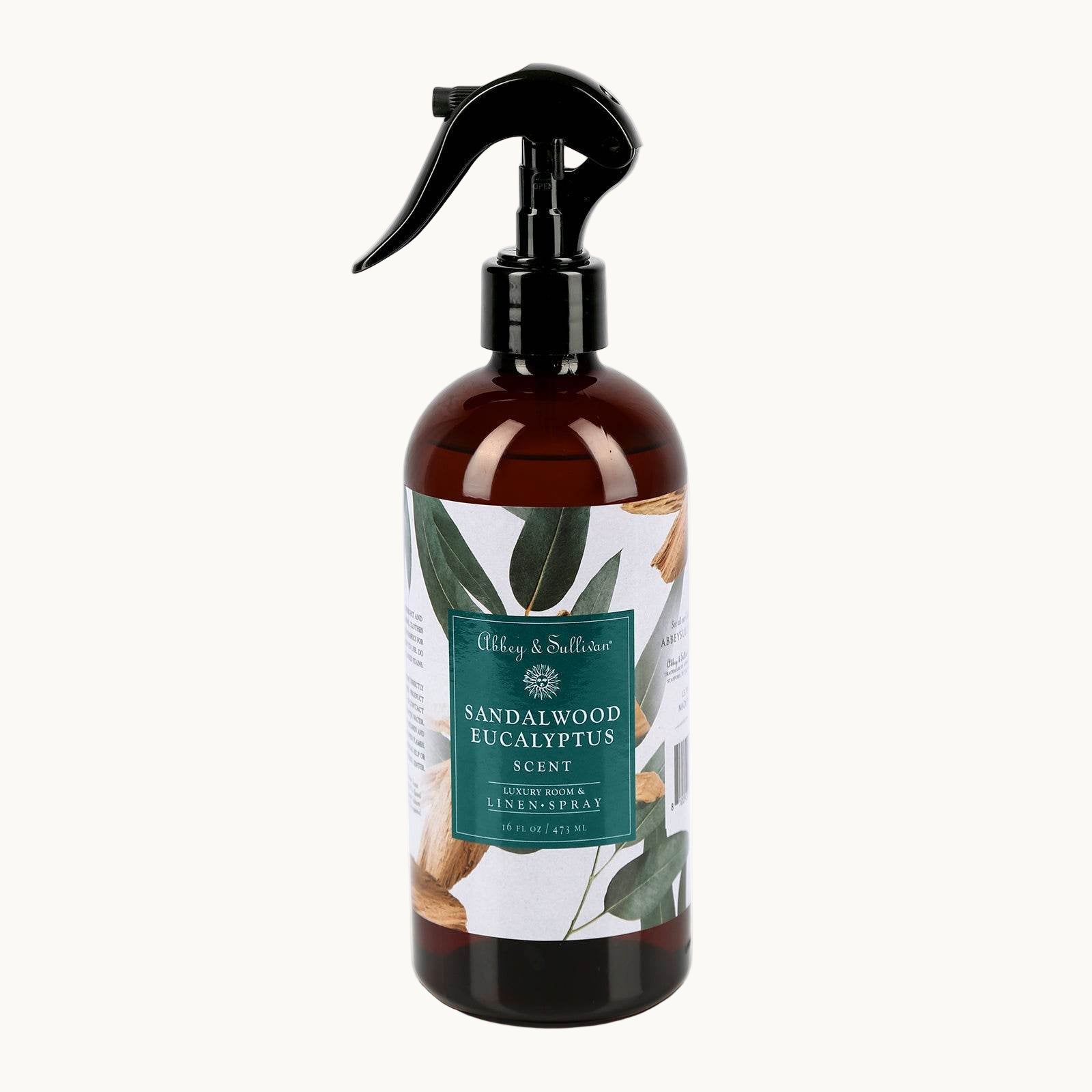 Best linen and room sprays - Sandalwood Eucalyptus - Abbey & Sullivan