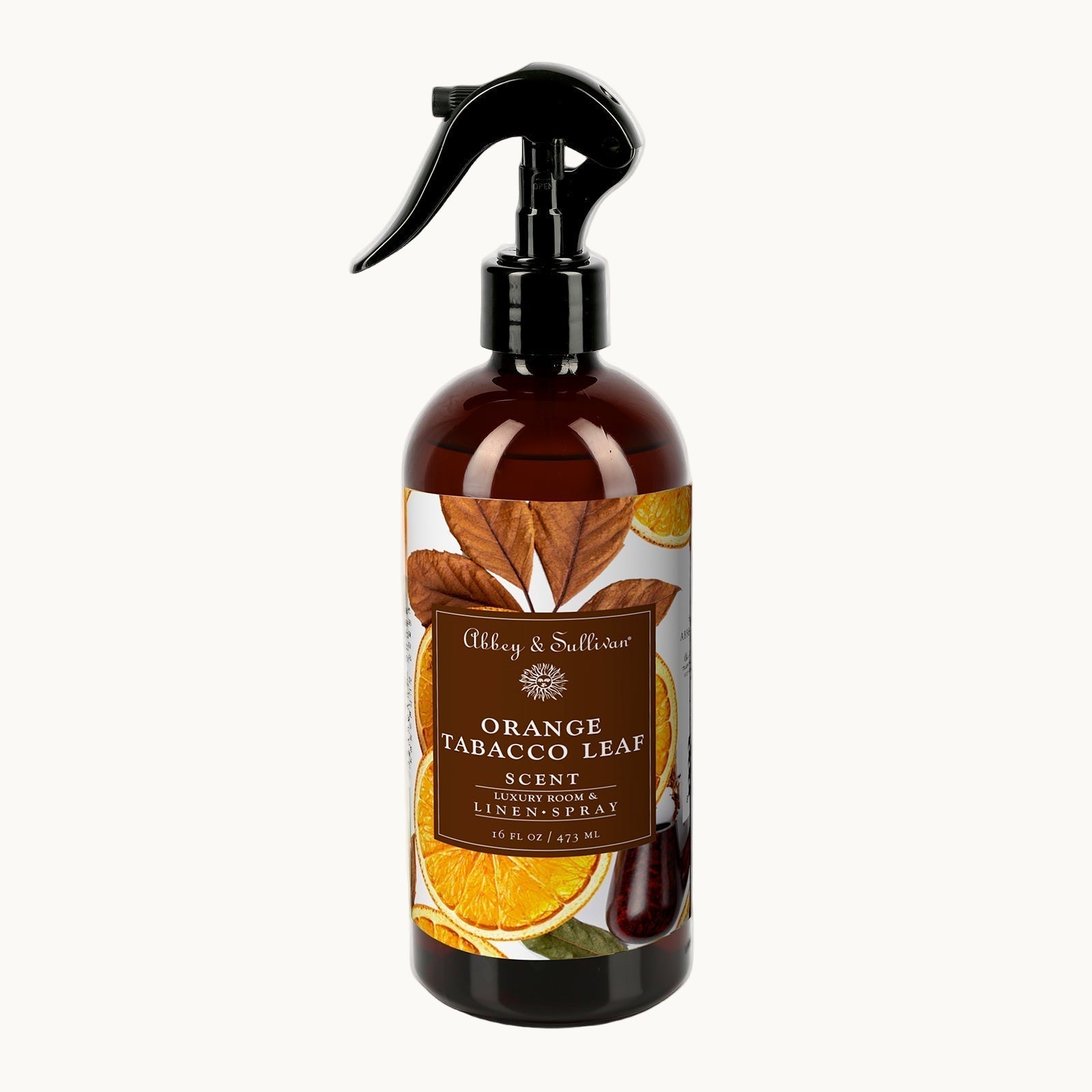 Linen and Room Sprays, Orange Tobacco Leaf Scent