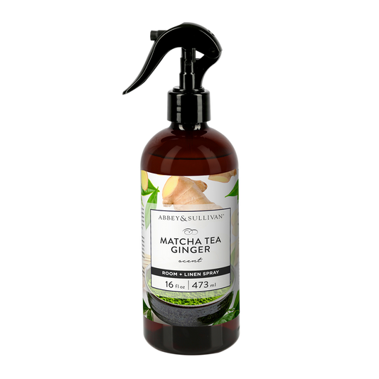 Linen and Room Sprays, Matcha Tea Ginger