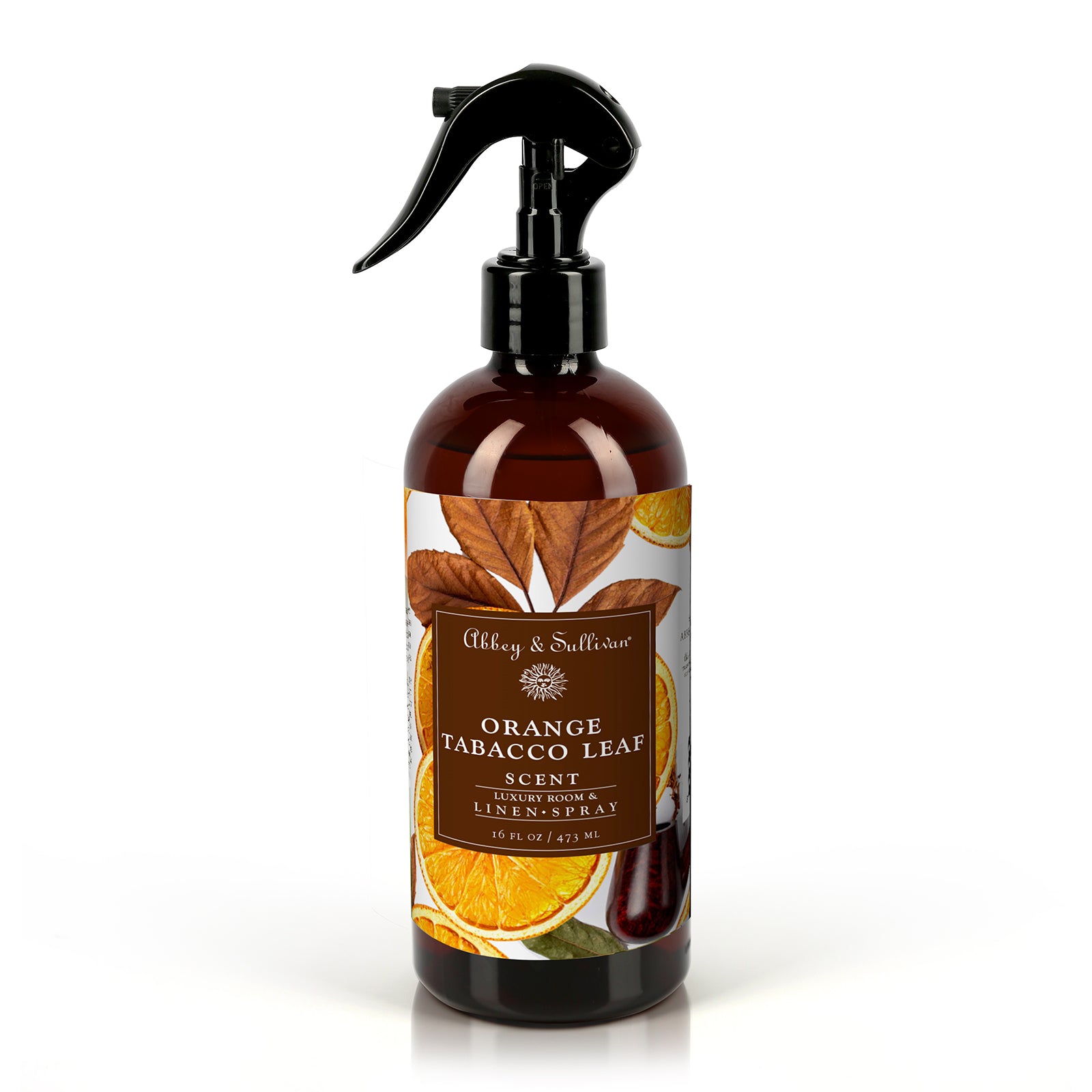 Linen and Room Spray, Orange Tobacco Leaf, 16 oz.