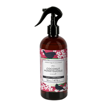Linen and Room Sprays, Coconut Honeysuckle