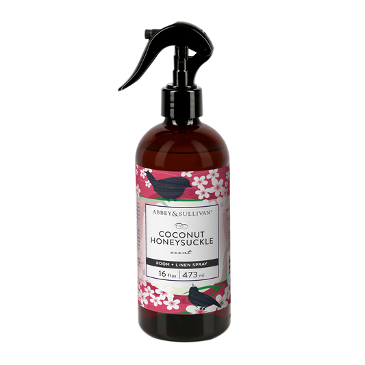 Linen and Room Sprays, Coconut Honeysuckle