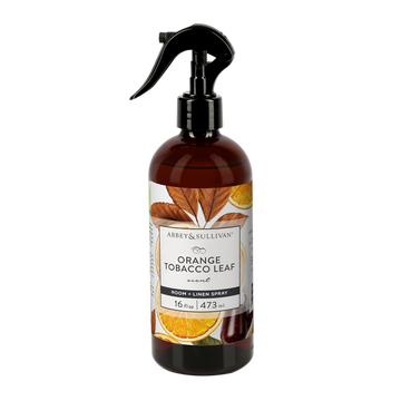 Linen and Room Sprays, Orange Tobacco Leaf