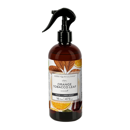 Linen and Room Sprays, Orange Tobacco Leaf