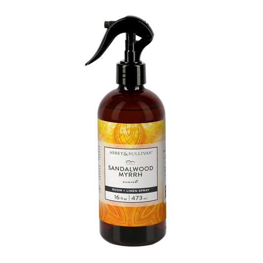 Linen and Room Sprays, Sandalwood Myrrh