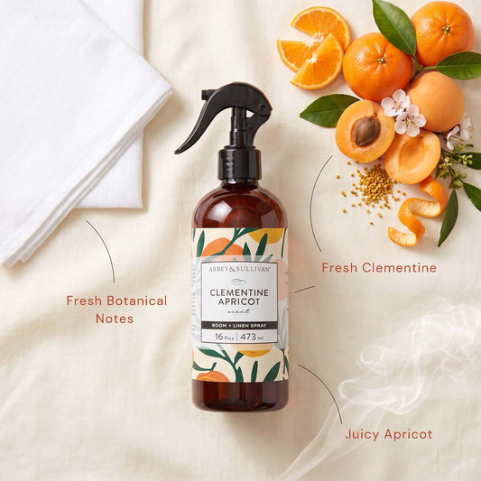 Linen and Room Sprays, Clementine Apricot