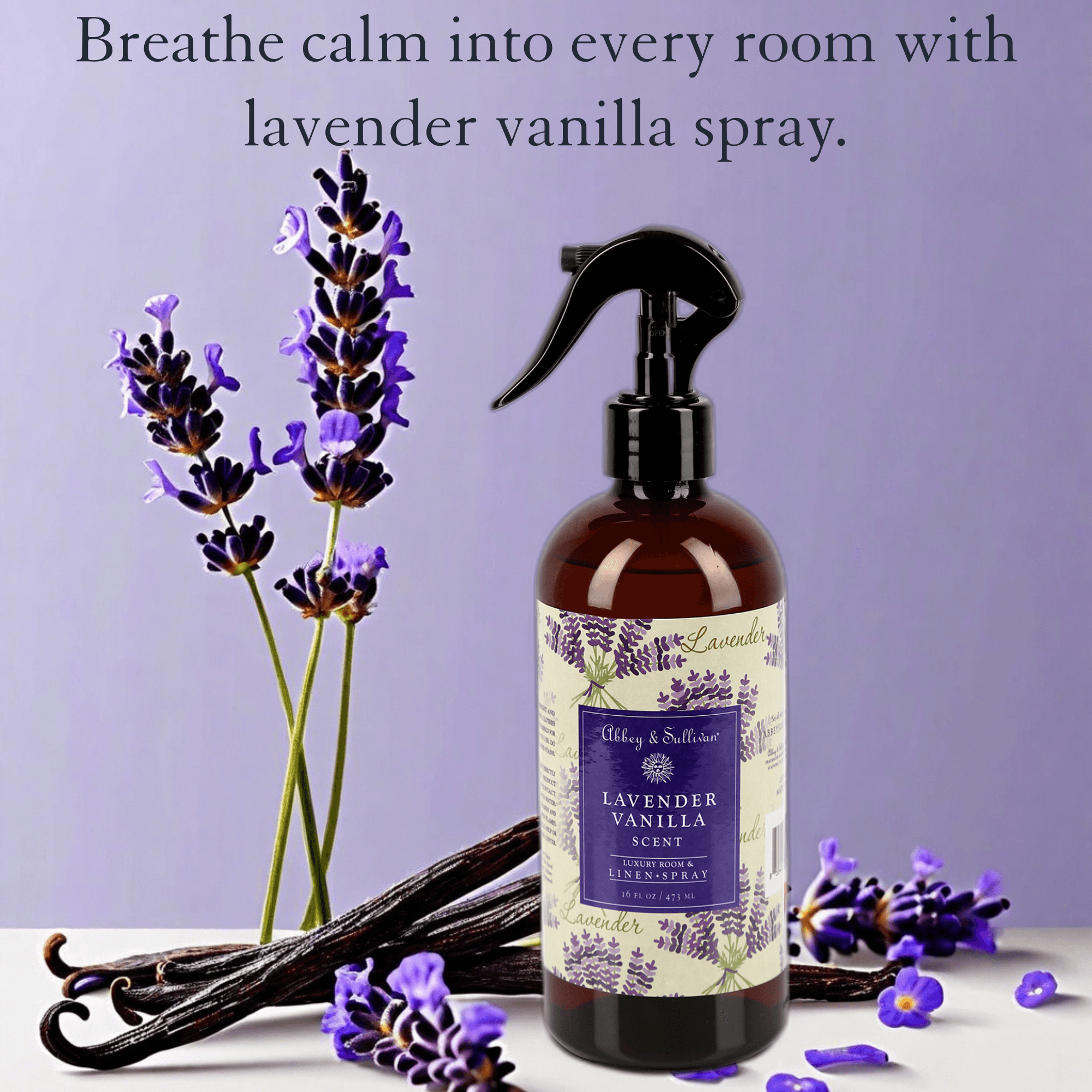 Best linen and room sprays - Lavender Vanilla - Abbey & Sullivan