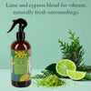 Best linen and room sprays - Lime Zest Cypress