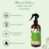 Linen and Room Spray, Ginger Green Tea