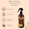 Linen and Room Spray, Orange Tobacco Leaf, 16 oz.