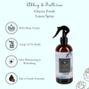 Best linen and room sprays - Glacier Fresh - Abbey & Sullivan