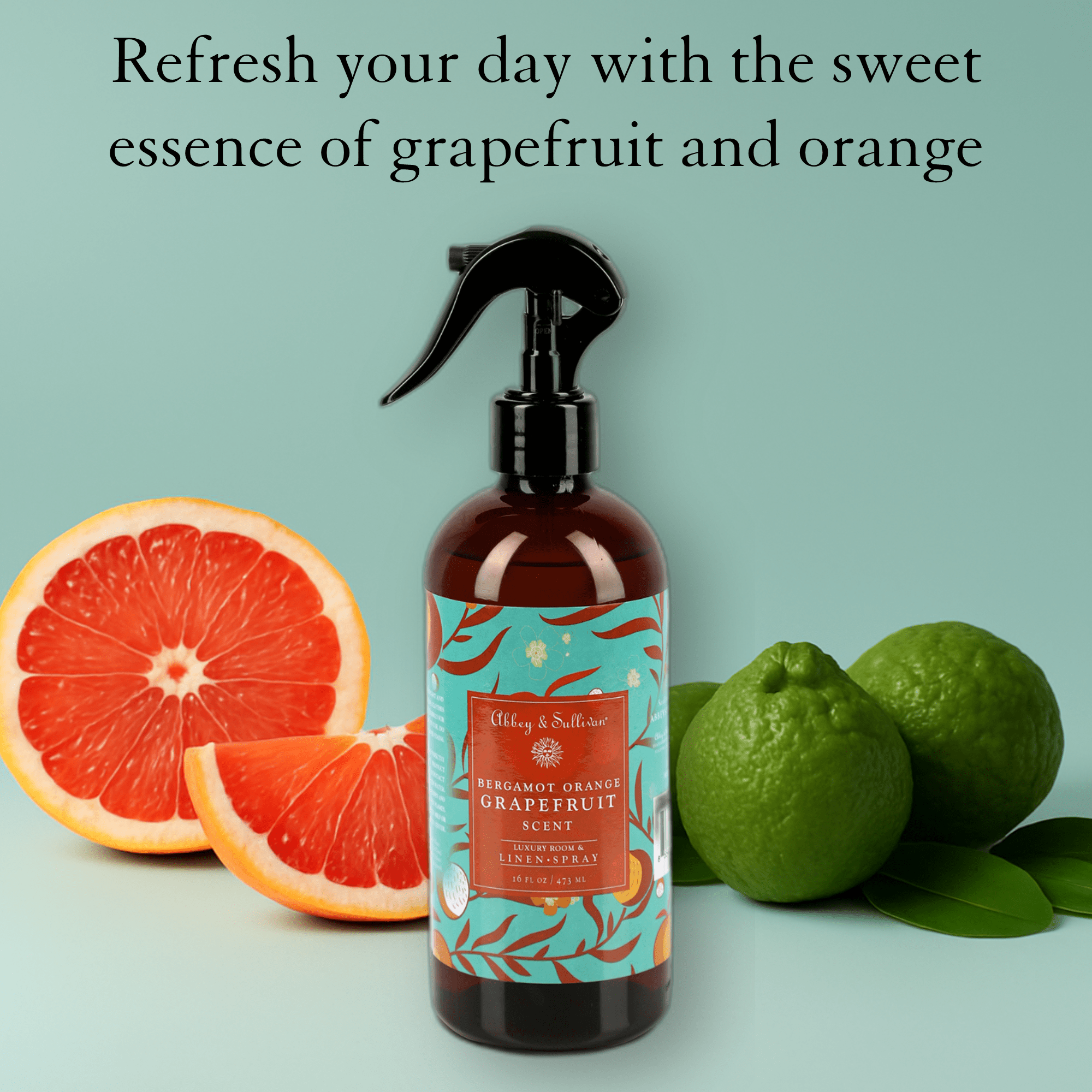 Abbey & Sullivan Best linen and room sprays - Bergamot Orange Grapefruit LS - 1005 - 16