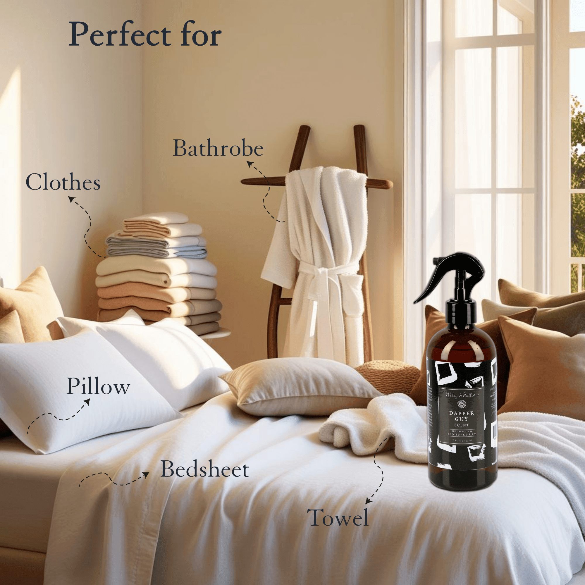 Best linen and room sprays - Dapper Guy - Abbey & Sullivan
