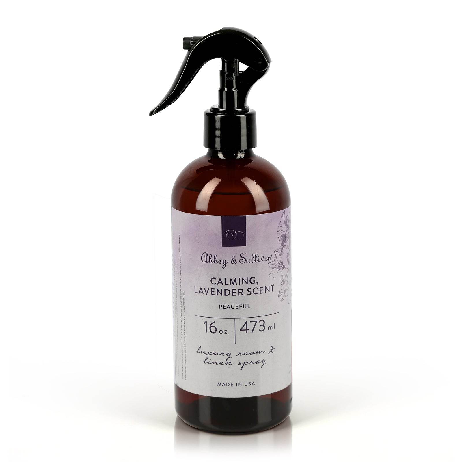 Best linen and room sprays - Peaceful - Abbey & Sullivan