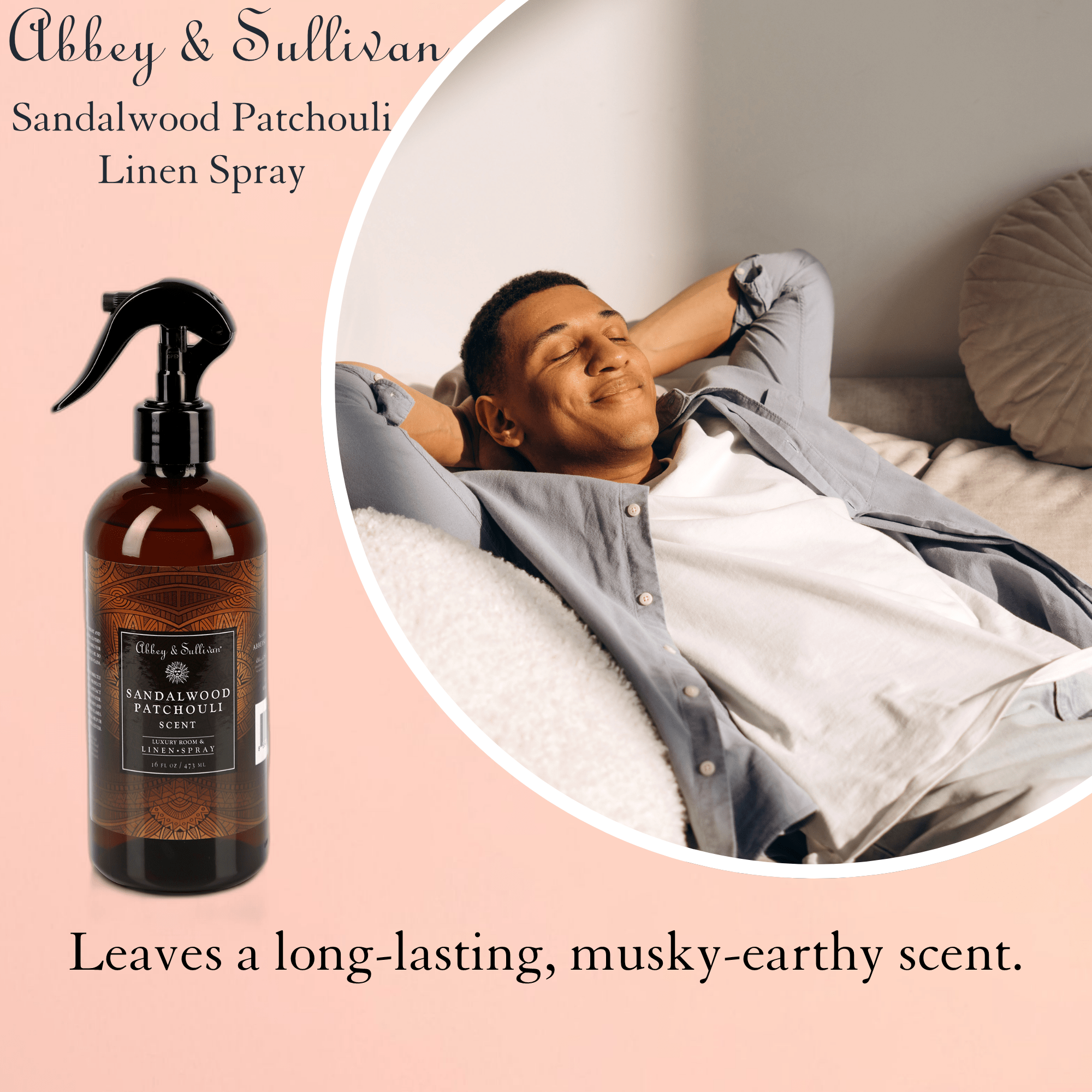 Abbey & Sullivan Best linen and room sprays - Sandalwood Patchouli LS - 1004 - 16
