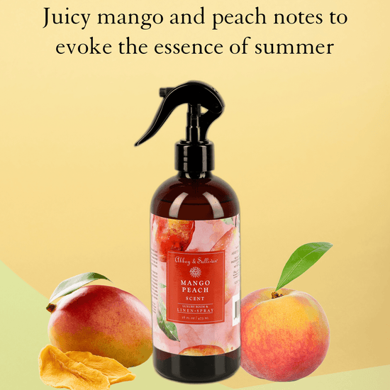 Abbey & Sullivan Linen and Room Spray, Mango Peach LS-1060-16