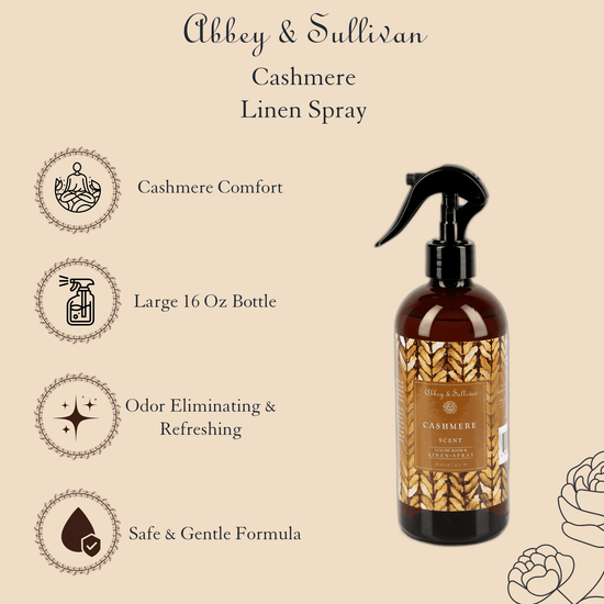 Abbey & Sullivan Linen and Room Sprays, Cashmere LS-1027-16