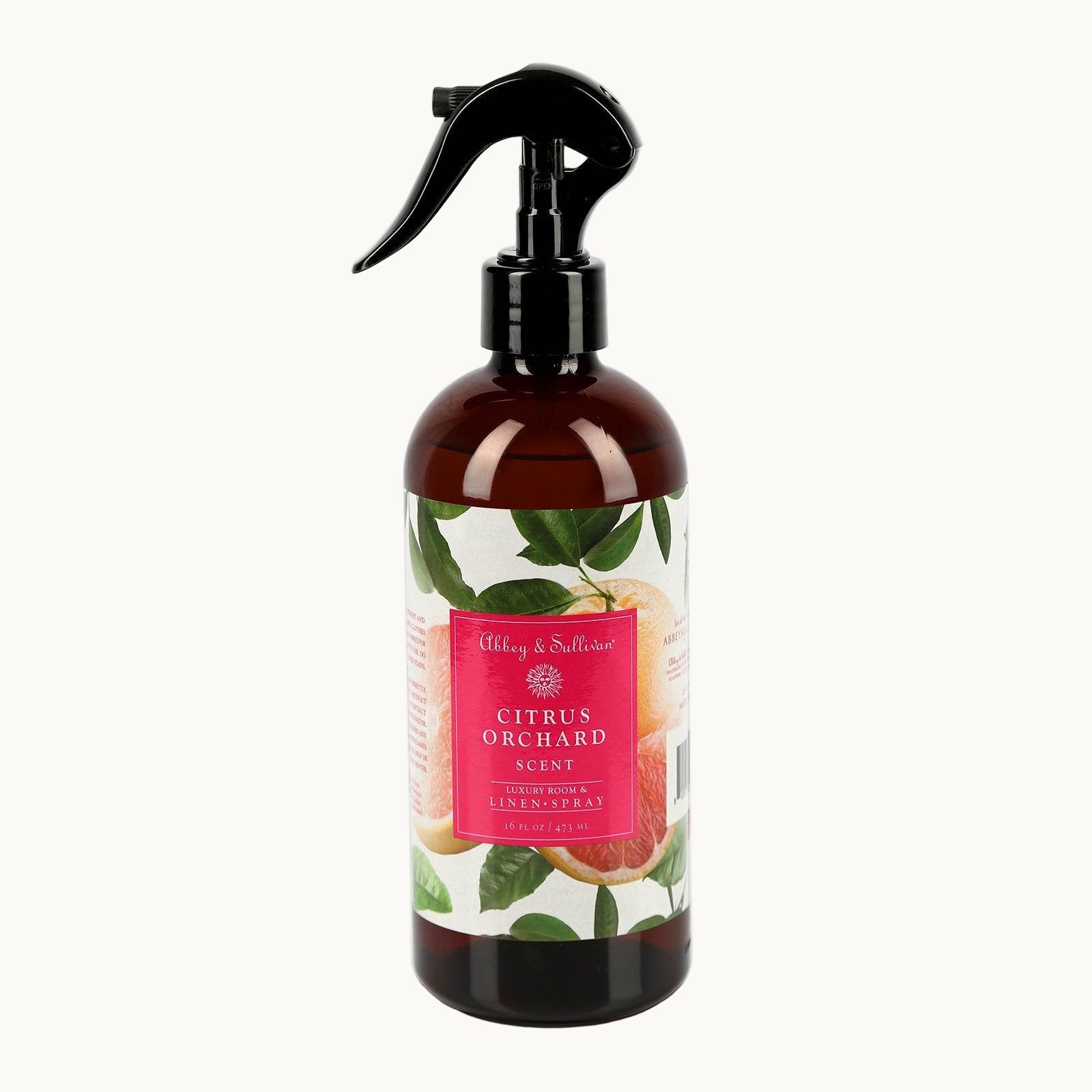 Abbey & Sullivan Linen and Room Sprays, Citrus Orchard LS-1037-16