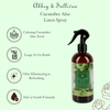 Abbey & Sullivan Linen and Room Sprays, Cucumber Aloe LS-1055-16