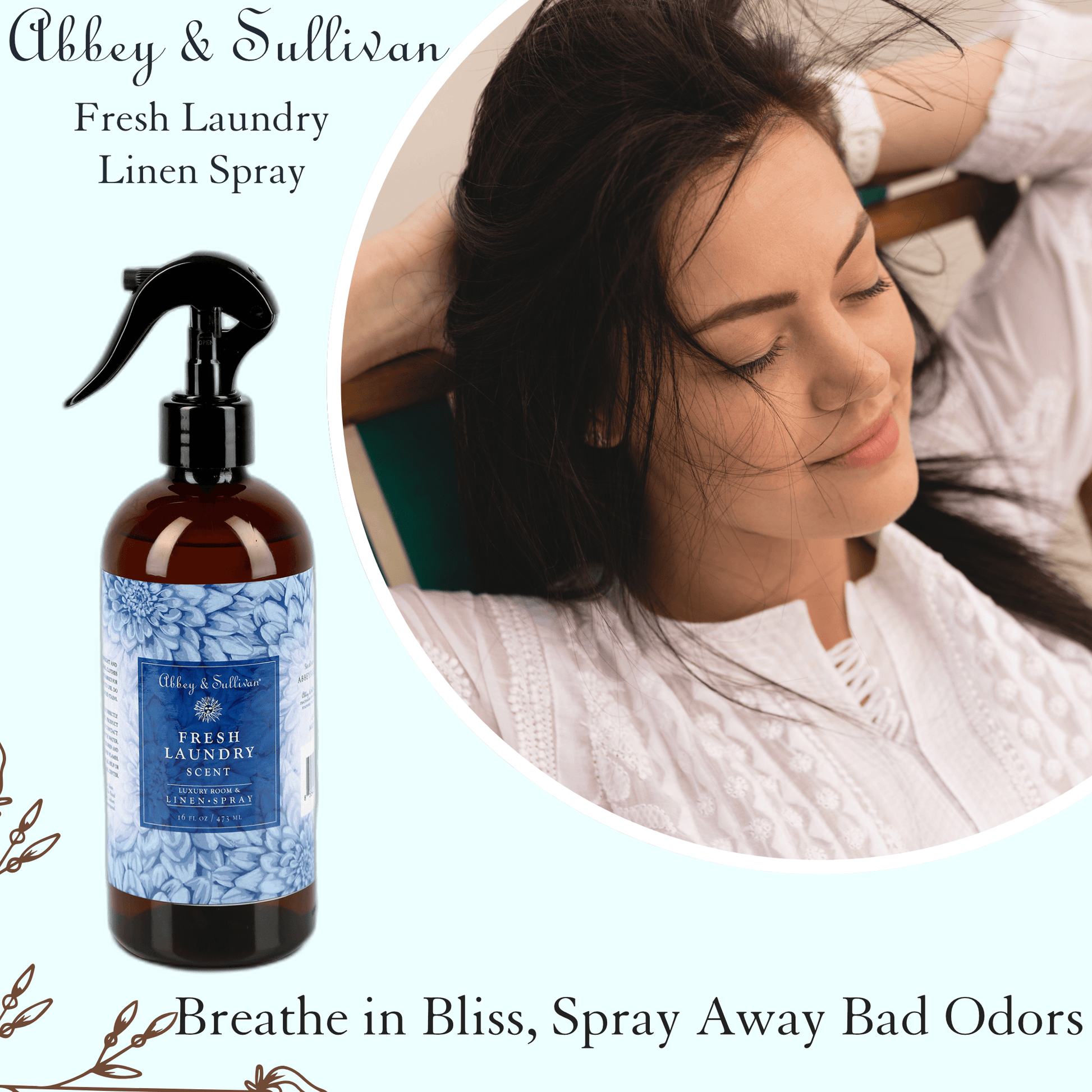 Linen and Room Sprays, Fresh Laundry