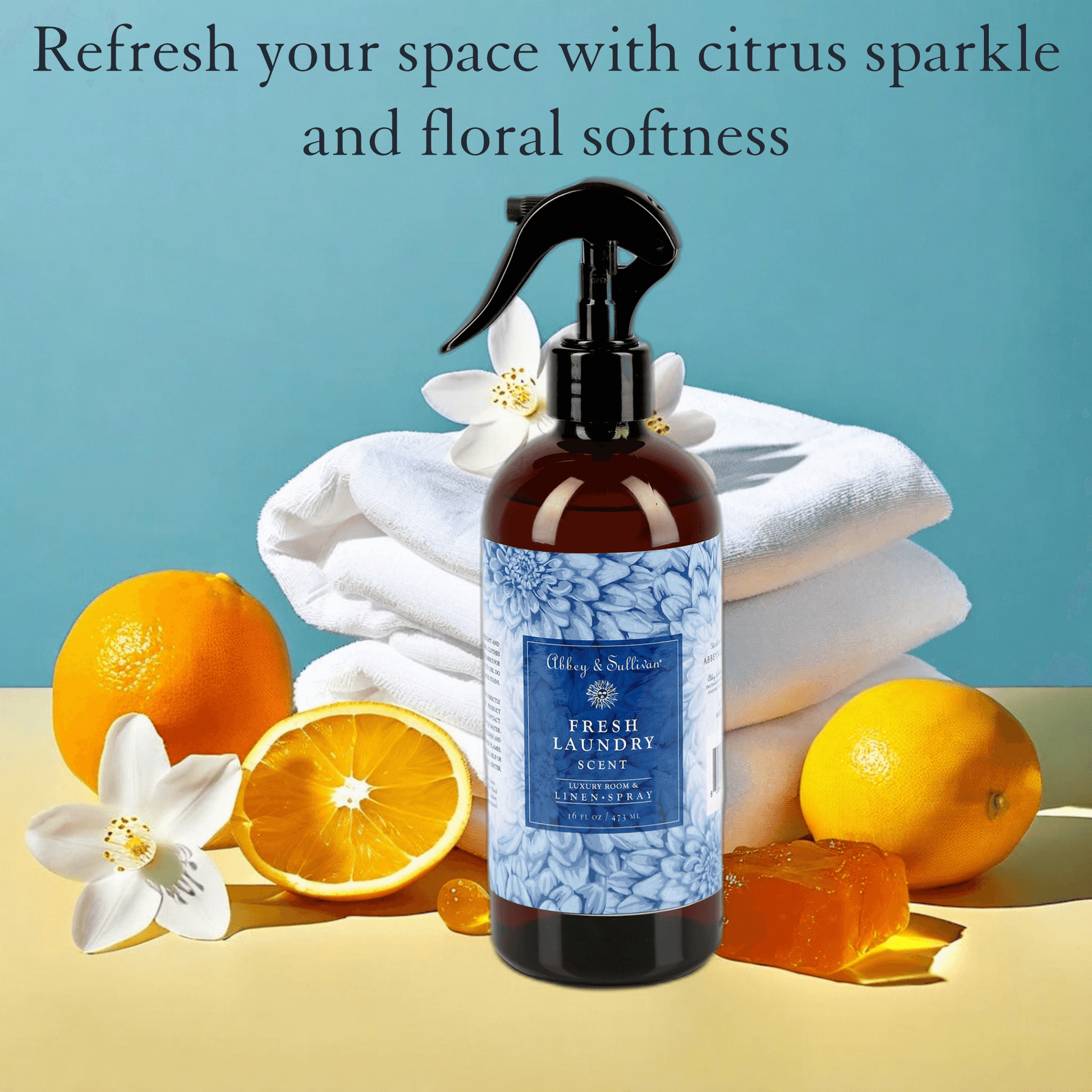 Abbey & Sullivan Linen and Room Sprays, Fresh Laundry LS-1002-16