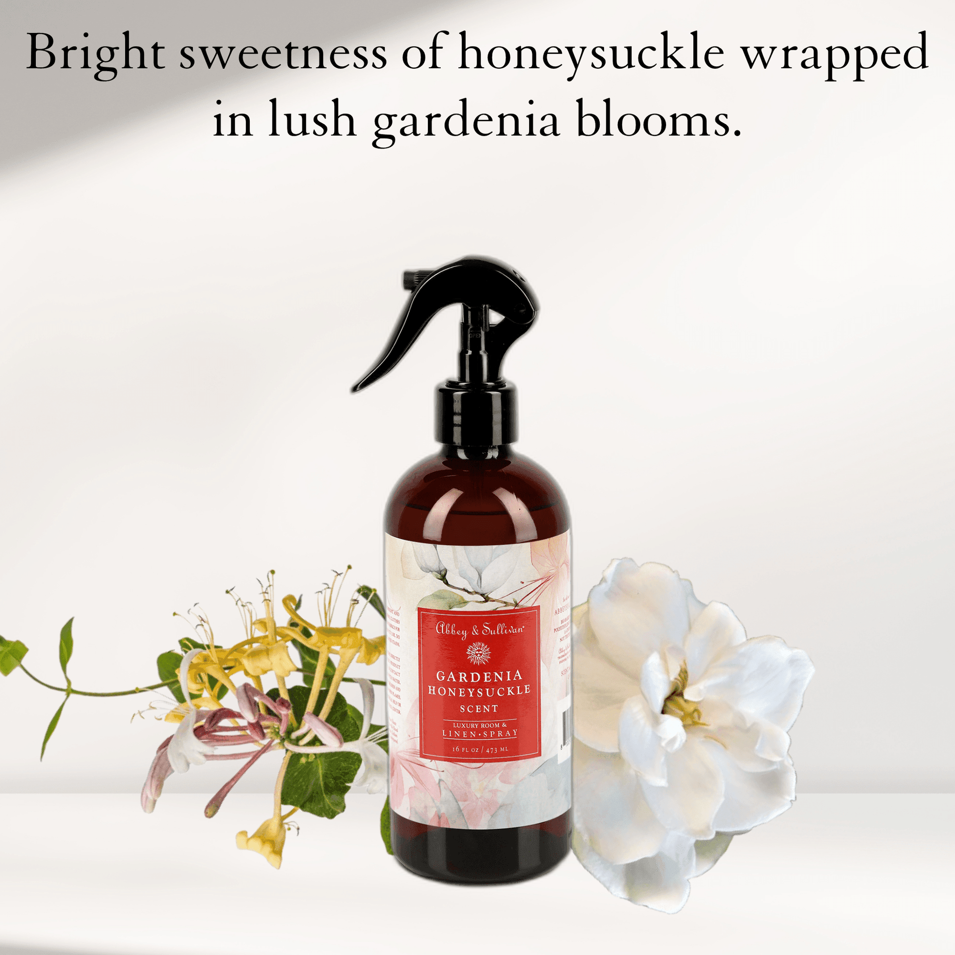 Abbey & Sullivan Linen and Room Sprays, Gardenia Honeysuckle LS-1058-16