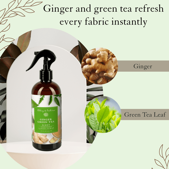 Abbey & Sullivan Linen and Room Sprays, Ginger Green Tea LS-1062-16