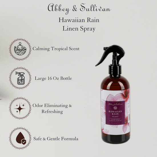 Abbey & Sullivan Linen and Room Sprays, Hawaiian Rain LS-1040-16