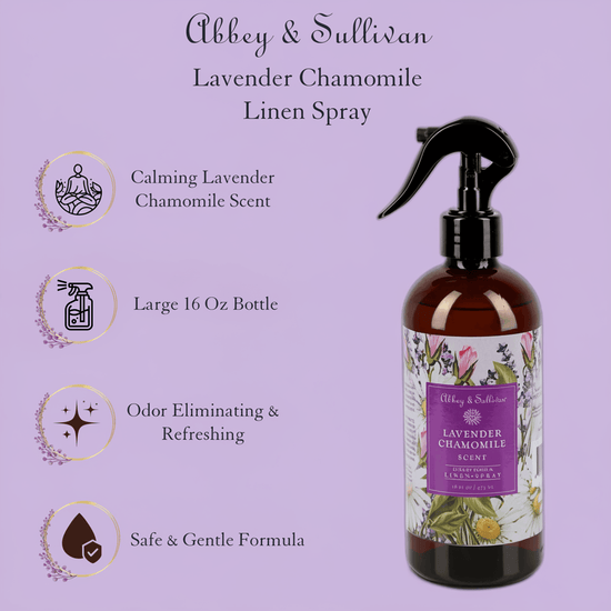 Abbey & Sullivan Linen and Room Sprays, Lavender Chamomile LS-1041-16