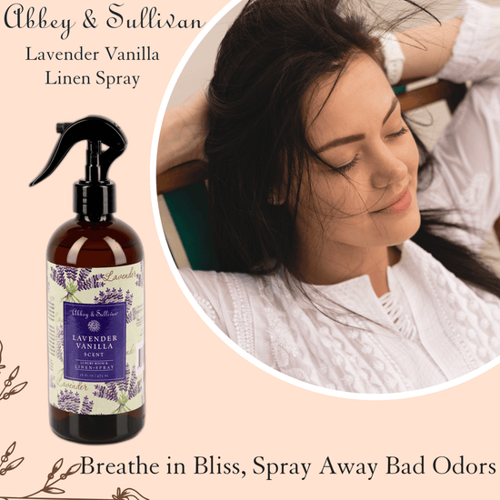 Abbey & Sullivan Linen and Room Sprays, Lavender Vanilla LS-1003-16