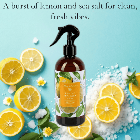 Abbey & Sullivan Linen and Room Sprays, Lemon Sea Salt LS-1042-16
