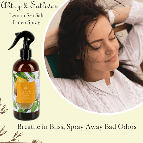 Abbey & Sullivan Linen and Room Sprays, Lemon Sea Salt LS-1042-16