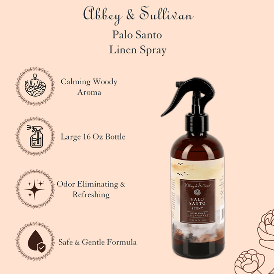 Abbey & Sullivan Linen and Room Sprays, Palo Santo LS-1059-16
