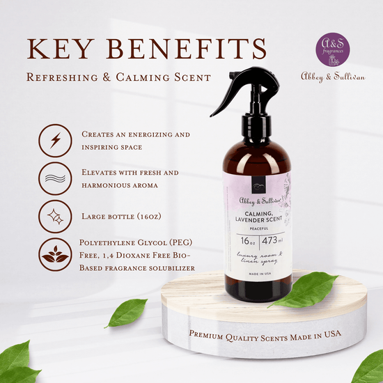 Abbey & Sullivan Linen and Room Sprays, Peaceful RS-5004-16