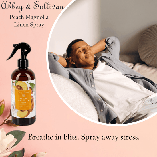 Abbey & Sullivan Linen and Room Sprays, Peach Magnolia LS-1044-16