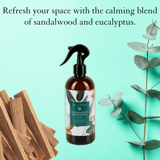 Abbey & Sullivan Linen and Room Sprays, Sandalwood Eucalyptus LS-1045-16