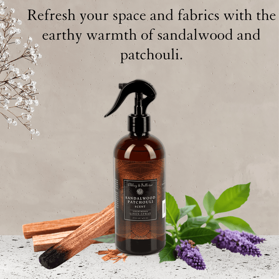 Abbey & Sullivan Linen and Room Sprays, Sandalwood Patchouli LS-1004-16