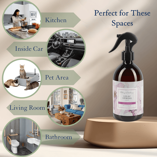 Abbey & Sullivan Odor Eliminator Spray, Lilac Spring AS-SOD3015-16