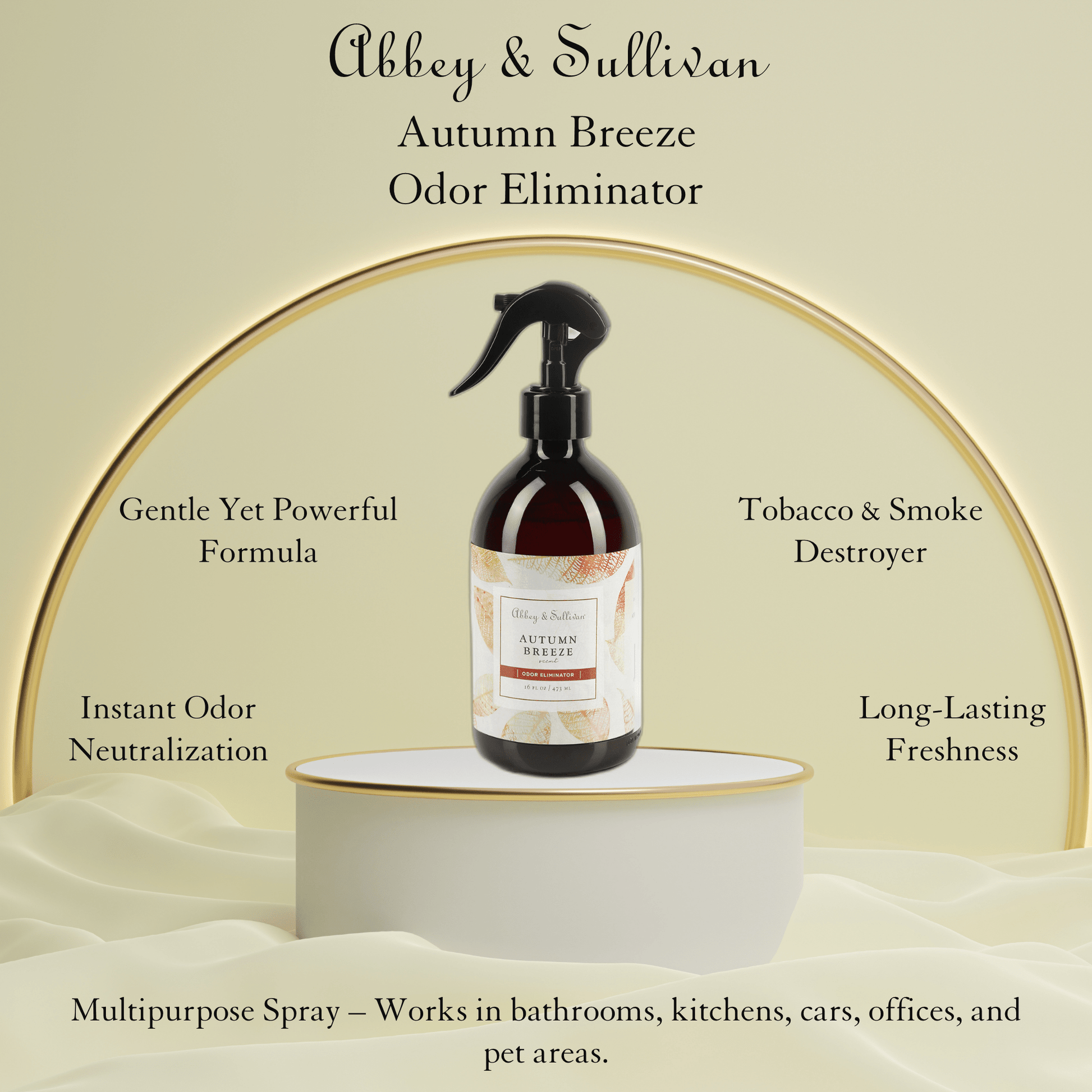 Abbey & Sullivan Odor Eliminator Sprays, Autumn Breeze AS-SOD6013-16