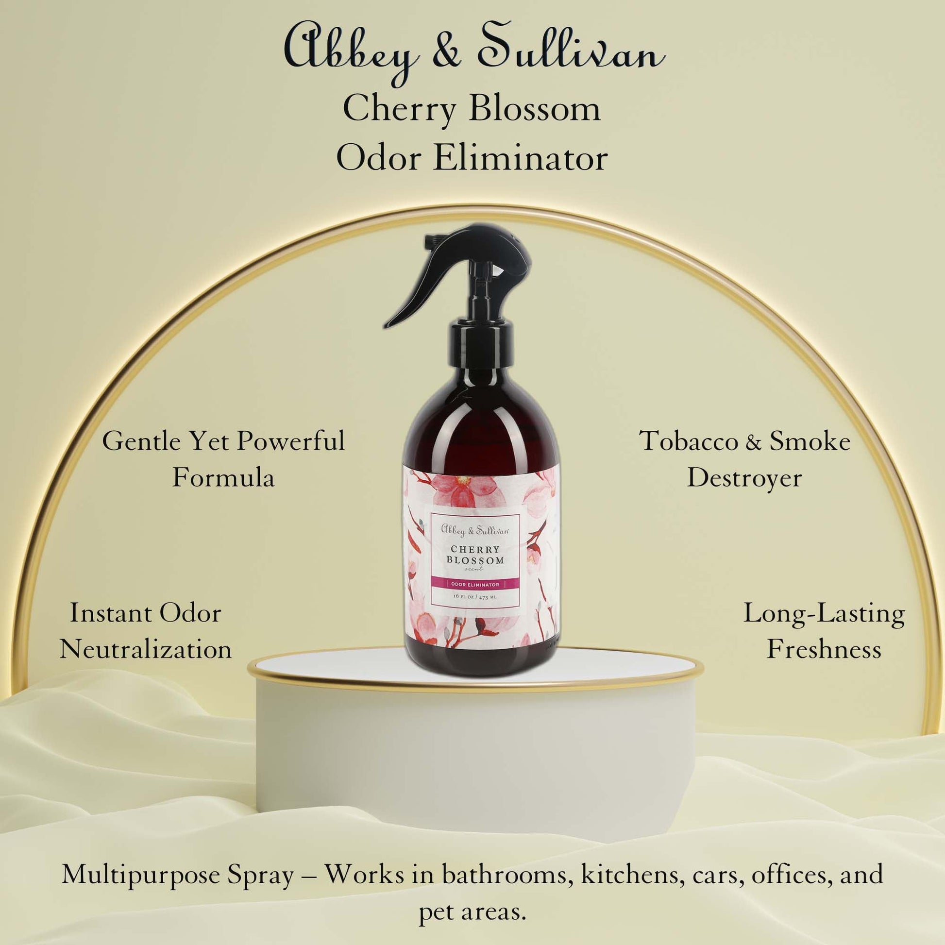 Abbey & Sullivan Odor Eliminator Sprays, Cherry Blossom AS-SOD6016-16
