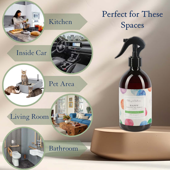 Abbey & Sullivan Odor Eliminator Sprays, Happy AS-SOD6004-16