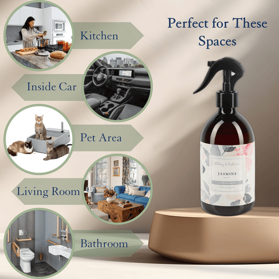 Abbey & Sullivan Odor Eliminator Sprays, Jasmine AS-SOD3003-16