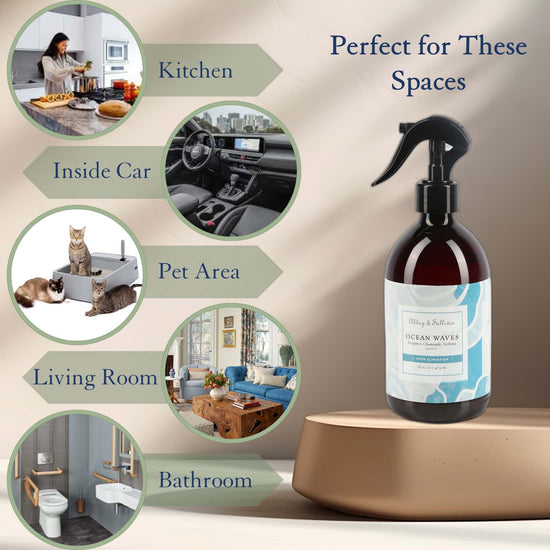 Abbey & Sullivan Odor Eliminator Sprays, Ocean Waves AS-SOD6019-16