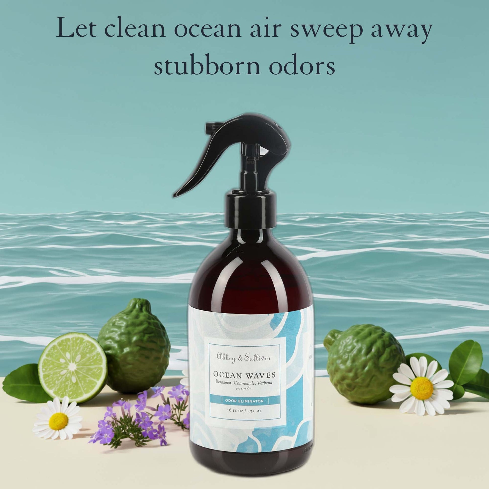 Abbey & Sullivan Odor Eliminator Sprays, Ocean Waves AS-SOD6019-16